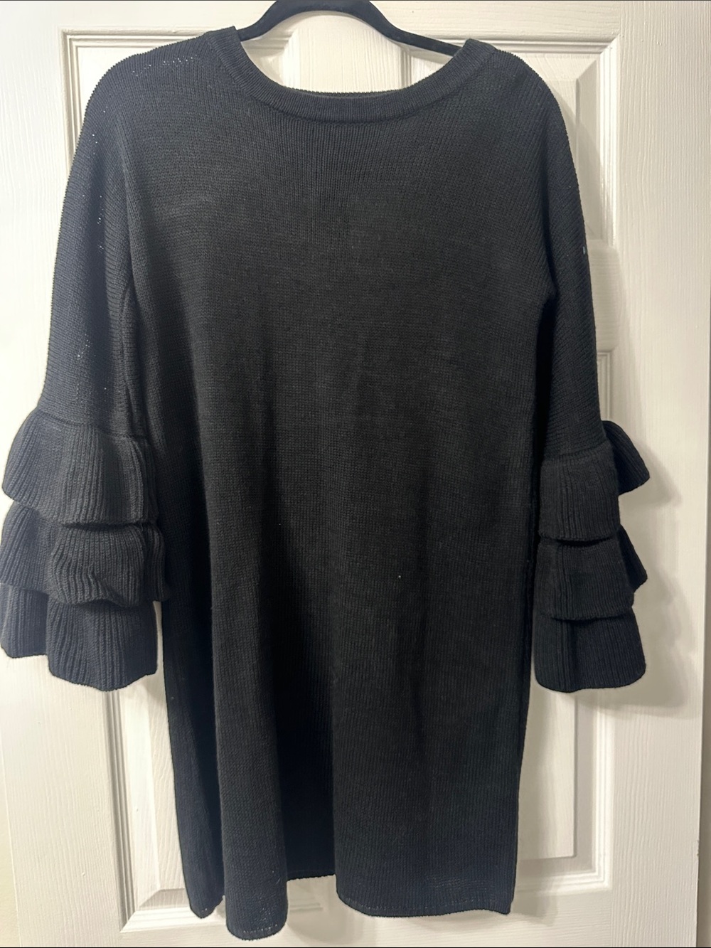 moon & madison Black Knit Sweater Top